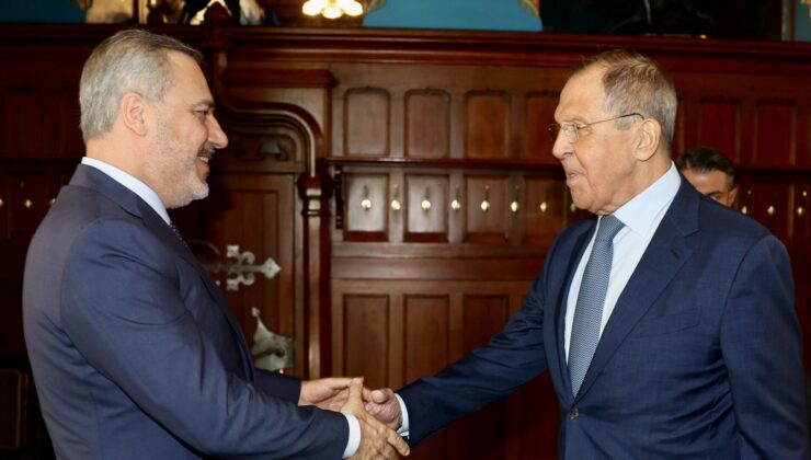 Fidan, Lavrov ile ortak basın toplantısında konuştu: “Bölgemizde kalıcı barış ve istikrarın tesis edilmesini istiyoruz”