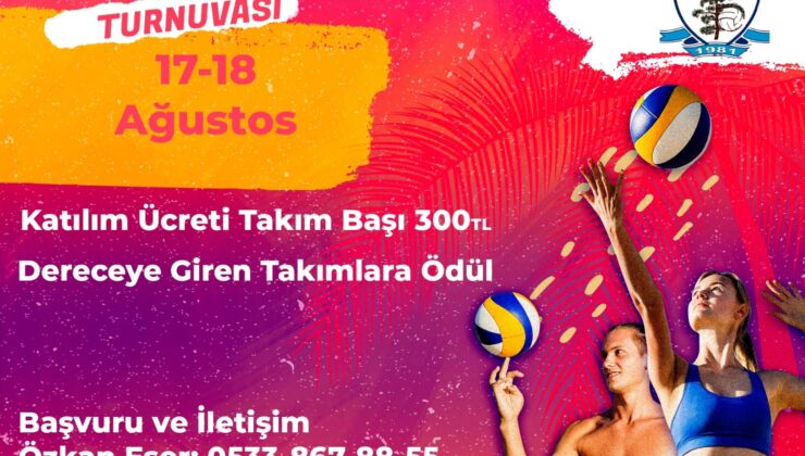 Loof Beach plaj organizasyonu yapılıyor