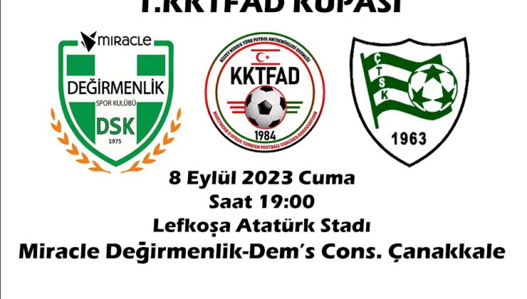 KKTFAD Kupası organize ediliyor