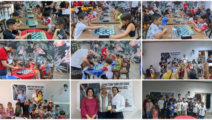 Kıbrıs Türk Tabipleri Odası ile 65.Kare Satranç ve Kültür Derneği iş birliğinde satranç turnuvası düzenlendi