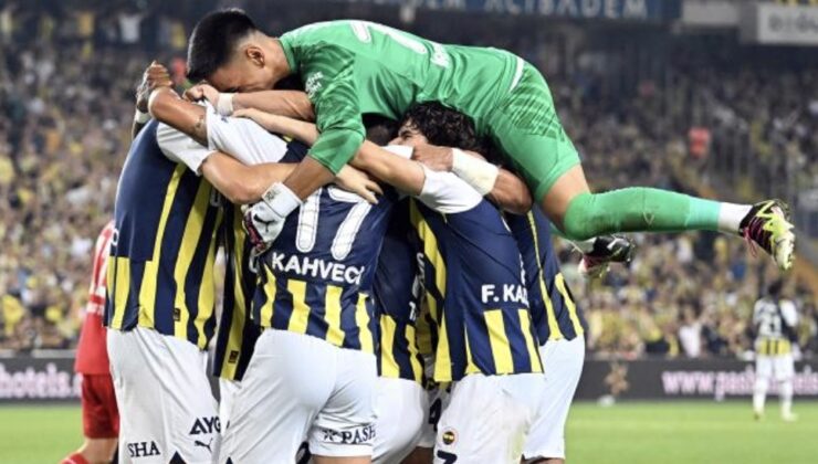 Fenerbahçe tur kapısını farklı araladı