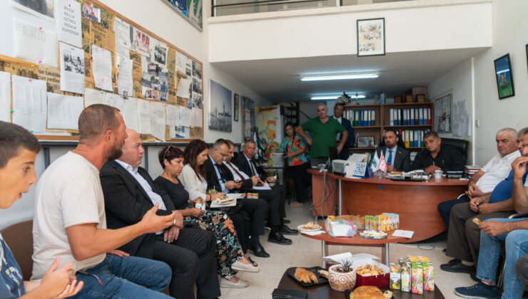 Tarım ve Doğal Kaynaklar Bakanı Çavuş, Kıbrıs Türk Hayvan Üreticileri ve Yetiştiricileri Birliği’ni ziyaret etti
