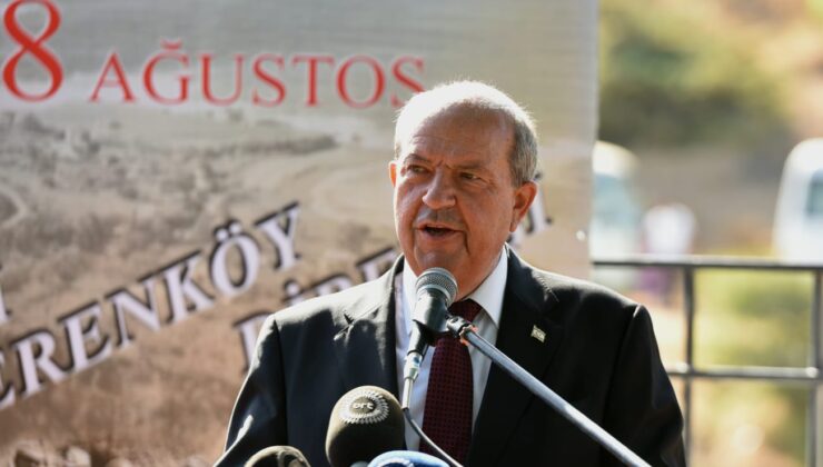 Cumhurbaşkanı Tatar: Erenköy’de Kıbrıs Türkü bir destan yazmıştır