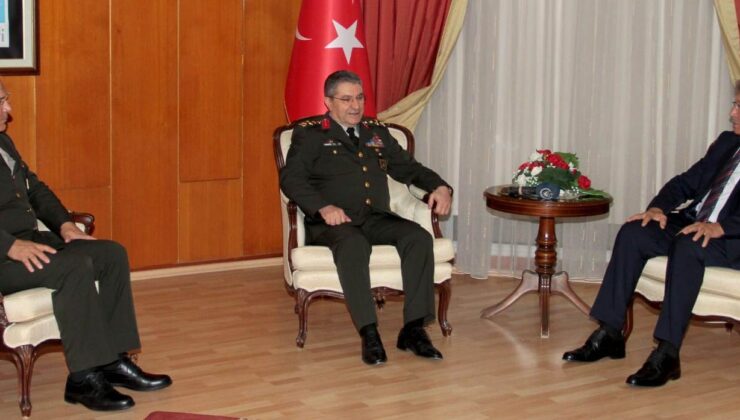 Başbakan Üstel,Türkiye Cumhuriyeti Kara Kuvvetleri Komutanı Orgeneral Selçuk Bayraktaroğlu’nu kabul etti