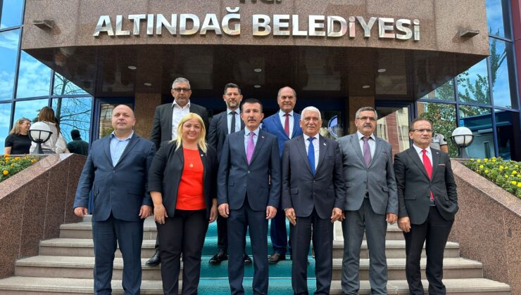 Belediyeler Birliği Heyeti Konya ve Ankara’da “Tecrübe Paylaşımı Programı”na katıldı