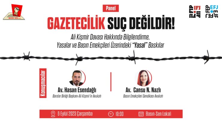 Basın-Sen, Çarşamba günü panel düzenleyecek