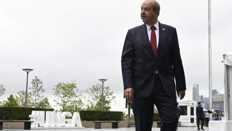 Cumhurbaşkanı Tatar, Kıbrıs’ta iki devlet temelinde bir anlaşmanın kaçınılmaz olduğunu söyledi