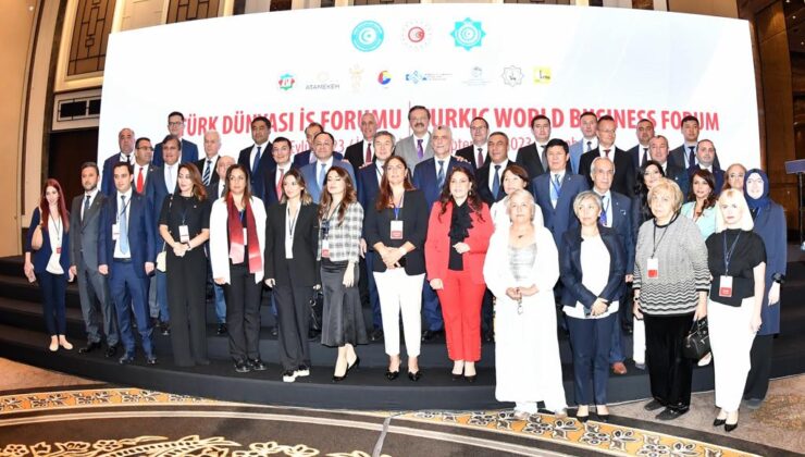 Kıbrıs Türk Ticaret Odası heyeti Türk Dünyası İş ve Yatırım Forumu’na katıldı