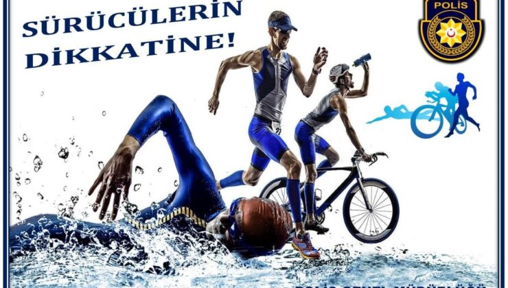 Güzelyurt ve İskele’de bisiklet ve triatlon yarışları dolayısıyla pazar günü bazı yollar trafiğe kapatılacak