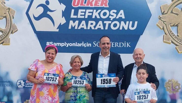 Ülker Lefkoşa Maratonu:Geleneksel yarış için 3 günde toplam 3.472 kişi kayıt yaptırdı