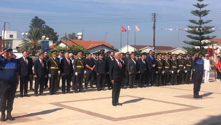 29 Ekim Cumhuriyet Bayramı Güzelyurt’ta kutlandı