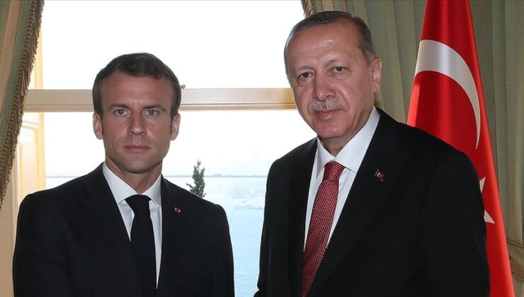 Türkiye Cumhurbaşkanı Erdoğan, Fransa Cumhurbaşkanı Macron ile telefonda görüştü