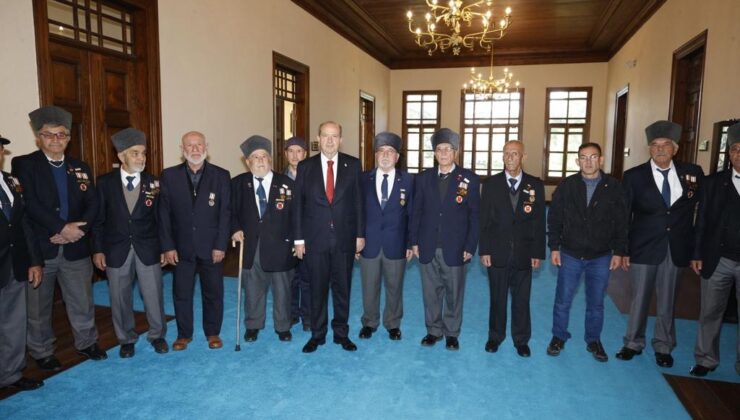 Cumhurbaşkanı Tatar, Bilecik’te Kıbrıs gazileri ile buluştu
