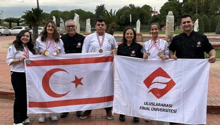 UFÜ Gastronomi Bölümü öğrencileri, GastoAntalya23’den 3 altın ve 4 gümüş madalya ile döndü