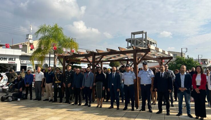 KKTC’nin kuruluşunun 40. yıl dönümü dolayısıyla Geçtikale’de tören düzenlendi