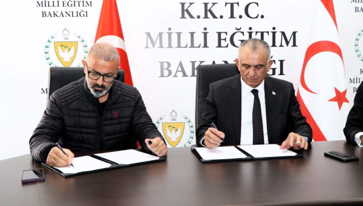 Milli Eğitim Bakanlığı ile KTTTB arasında protokol imzalandı – BRTK