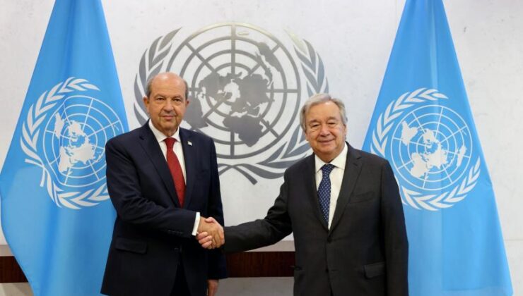 Cumhurbaşkanı Tatar bugün BM Genel Sekreteri Guterres ile telefon görüşmesi yapacak