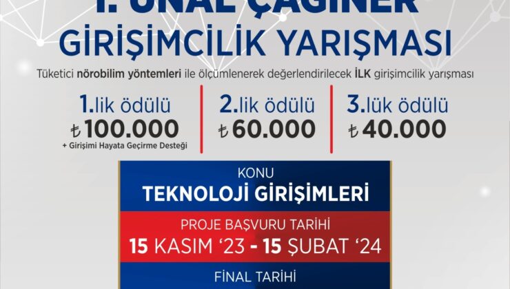 I. Ünal Çağıner Girişimcilik Yarışması KKTC’yi yenilikçi fikirlerle buluşturuyor