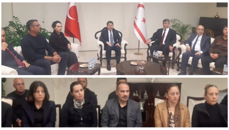 TC Adalet Bakanı Tunç, Şampiyon Melekleri Yaşatma Derneği Başkan ve üyeleriyle görüştü