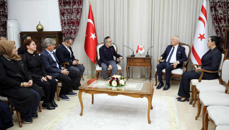 Meclis Başkanı Töre, Konya Selçuk Üniversitesi heyetini kabul etti