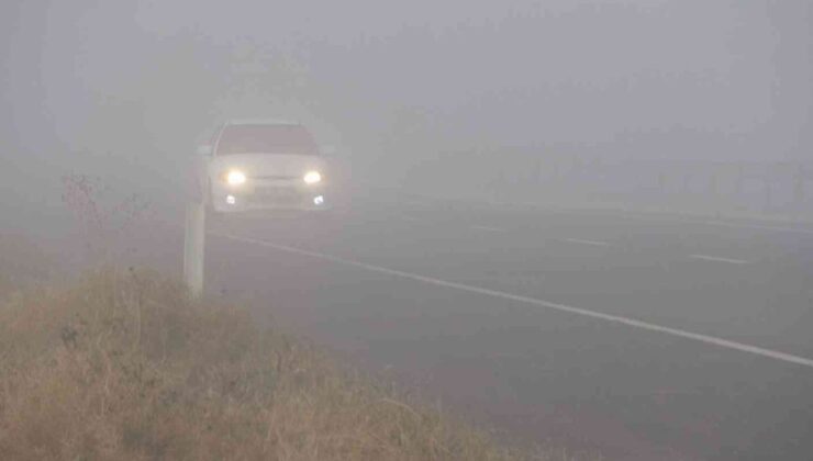 Değirmenlik -Girne dağ yolunda sis uyarısı