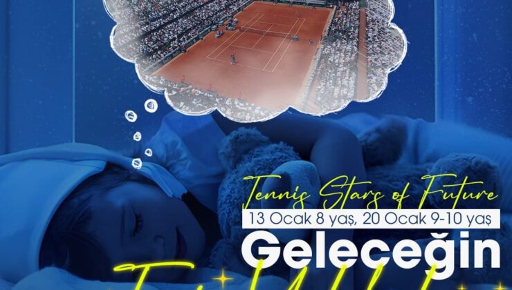 Teniste “Geleceğin Yıldızları Kampı”