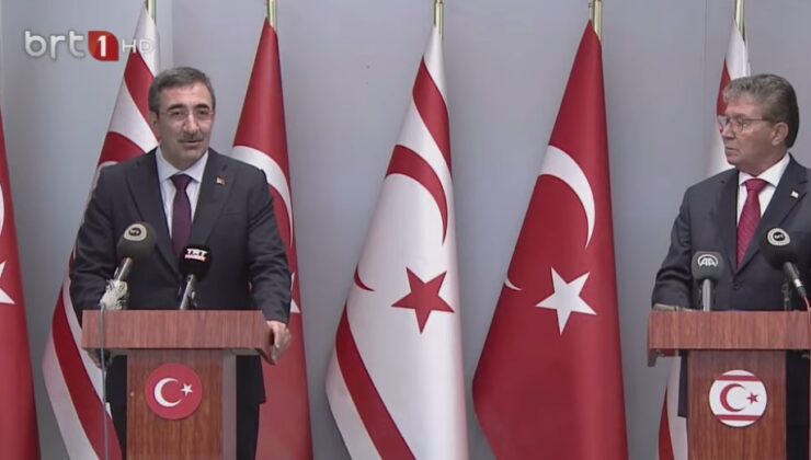 Türkiye Cumhurbaşkanı Yardımcısı Yılmaz: KKTC’yi dünyadan koparmaya çalışanlar bunu başaramayacak