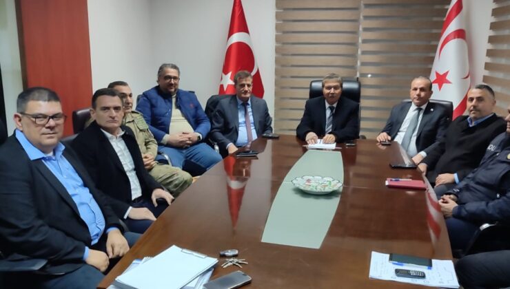 Başbakan Üstel, Girne’de oluşturulan kriz masası toplantısına katıldı