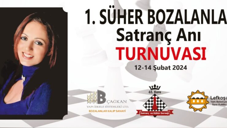 ‘1. Süher Bozalanlar Anı Turnuvası’ düzenleniyor