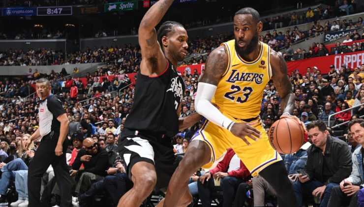 NBA’de LA derbisi Lakers’in
