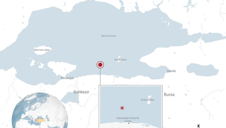 Yerlikaya’dan Marmara Denizi’nde batan gemiyle ilgili açıklama: “Bölgede bir adet boş can salı tespit edildi”