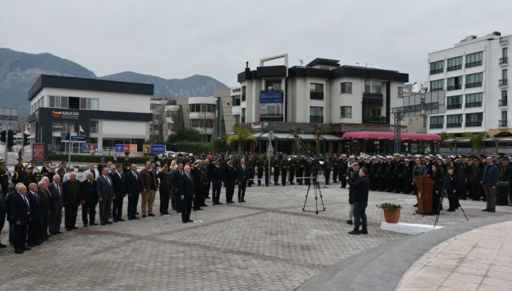 Limasol Şehitleri Girne’de düzenlenen törenle anıldı