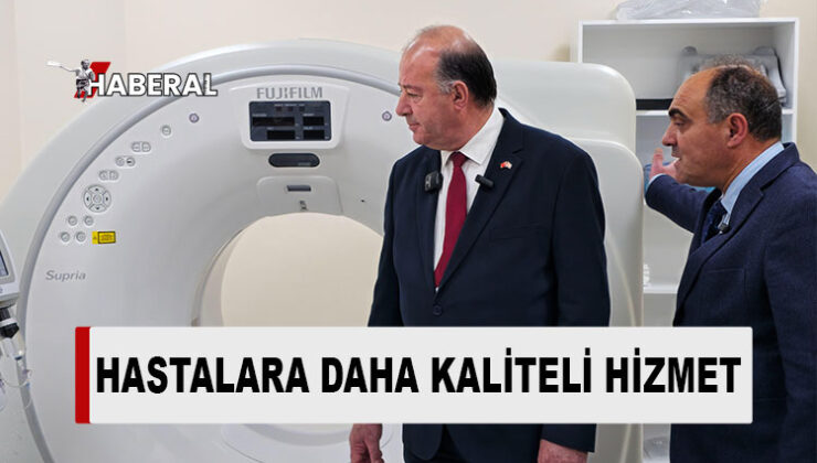Gazimağusa Devlet Hastanesine yeni tomografi cihazı