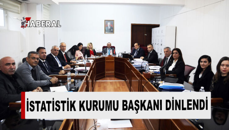 İstatistik Kurumuyla ilgili Meclis komitesi toplandı