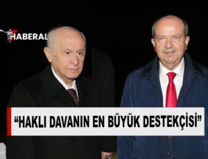 Cumhurbaşkanı Tatar, yeniden MHP Genel Başkanı seçilen Bahçeli’yi kutladı