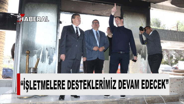 Başbakan Üstel ve Bakanlar, Işıl Mobilya ve Gürdağ Tuğla Fabrikasını ziyaret etti