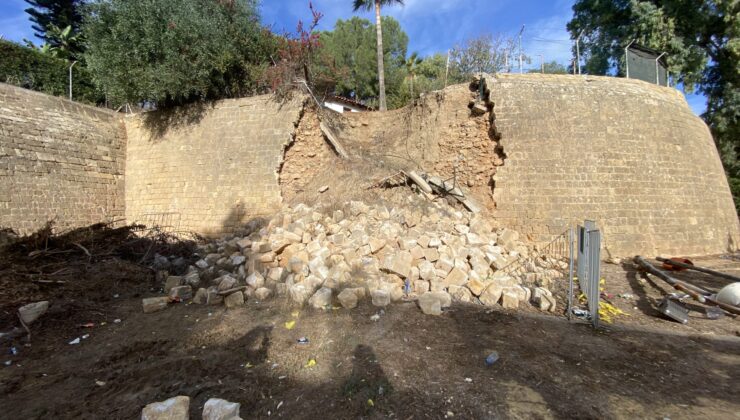 Kültürel Miras Teknik Komitesi’nin Lefkoşa Surlarının Cephane Burcu’nda yürüttüğü restorasyon çalışması tamamlandı
