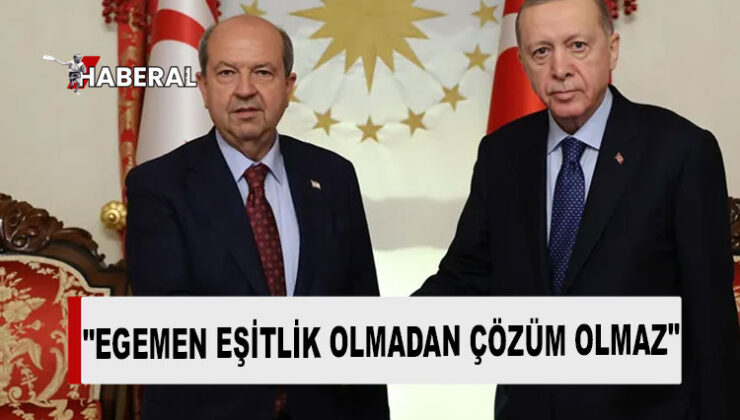 Erdoğan: KKTC’nin egemen eşitlik hakkı göz ardı edilirse çözüme ulaşılmaz