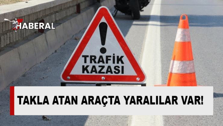 Salamis bölgesinde trafik kazası: 2 yaralı