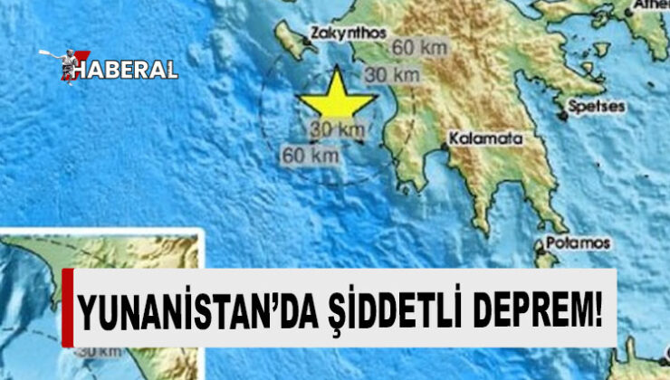 Yunanistan’da 6 büyüklüğünde deprem!