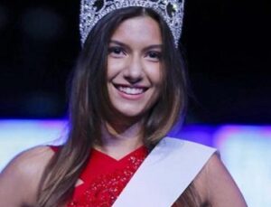 Miss Turkey Güzeli Buse İskenderoğlu üstsüz poz verdi! Eliyle kapadı, sosyal medya yıkıldı