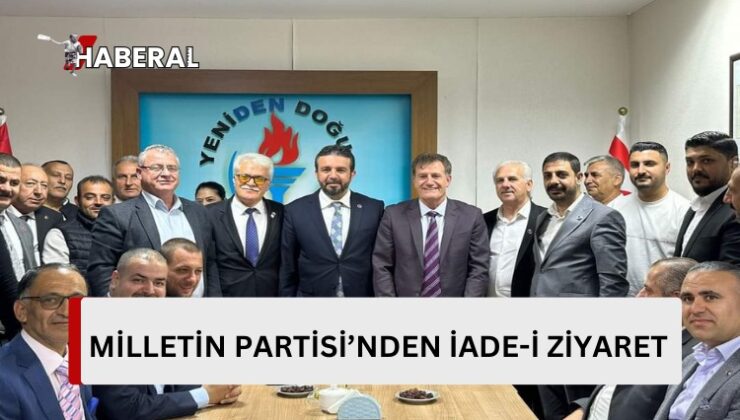 Bertan Zaroğlu’ndan YDP’ye iade-i ziyaret