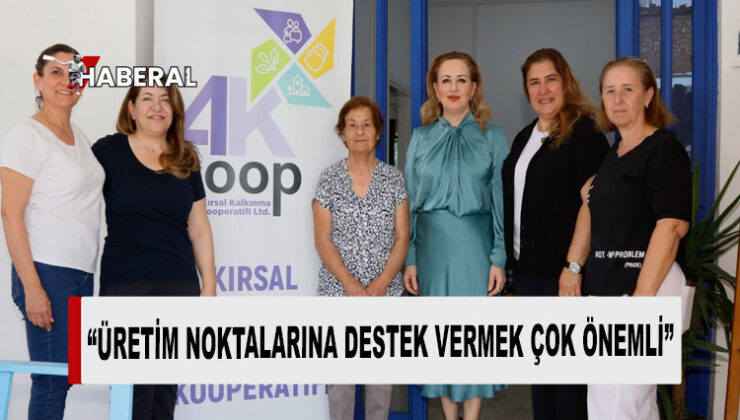 Sibel Tatar’dan 4K KOOP’a ziyaret