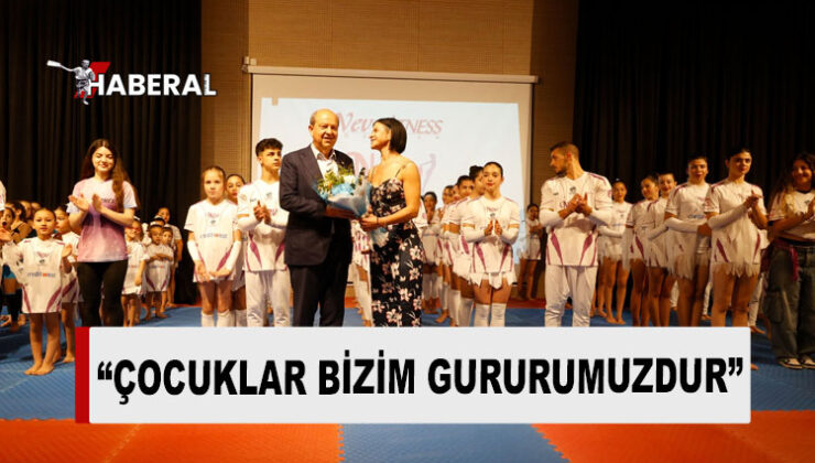 Cumhurbaşkanı Tatar, Nev Fitness Şöleni’ne katıldı
