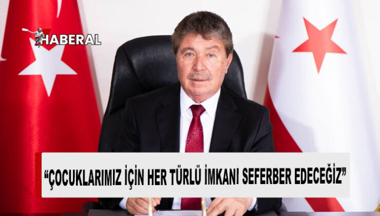 Başbakan Üstel: “Çocuklarımız, vatanımızın ve milletimizin geleceğidir”