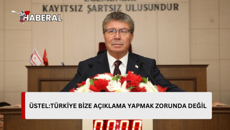 ÜNAL ÜSTEL:”Türkiye Cumhuriyeti’nin egemenlik sınırları içerisindeki konudur…Böyle bir soruya cevap verme zorunluluğu yoktur”