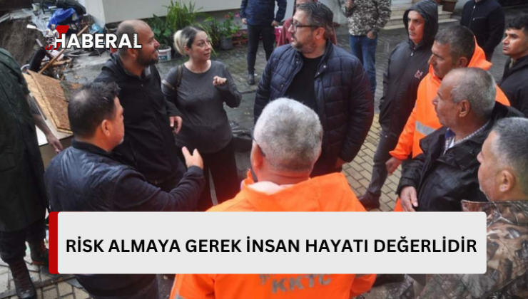 Girne Belediye Başkanı Murat Şenkul çökme tehlikesi olan apartmanla ilgili konuştu…