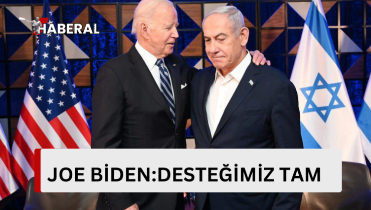 Biden, “İsrail’e desteğimiz tam” mesajı verdi