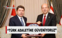 Cumhurbaşkanı Tatar, İsias duruşması öncesinde Türkiye Adalet Bakanı Tunç ile görüştü
