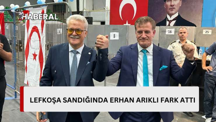 Lefkoşa Sandık ;Arıklı 493,Atalay 203 oy çıktı…